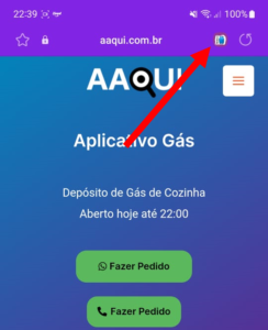 aplicativo gas de cozinha android samsung