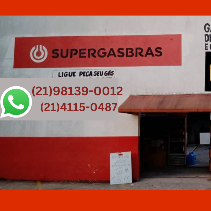 INOAN Gás de cozinha Água Mineral Supergasbras WhatsApp