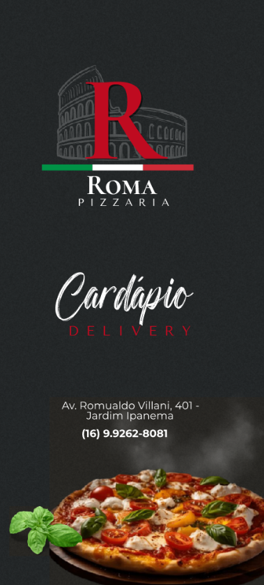 Pizzaria Roma Pizza WhatsApp São Carlos Pizza Ipanema